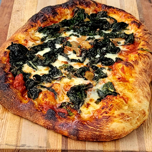 Spinach Explosion Pizza