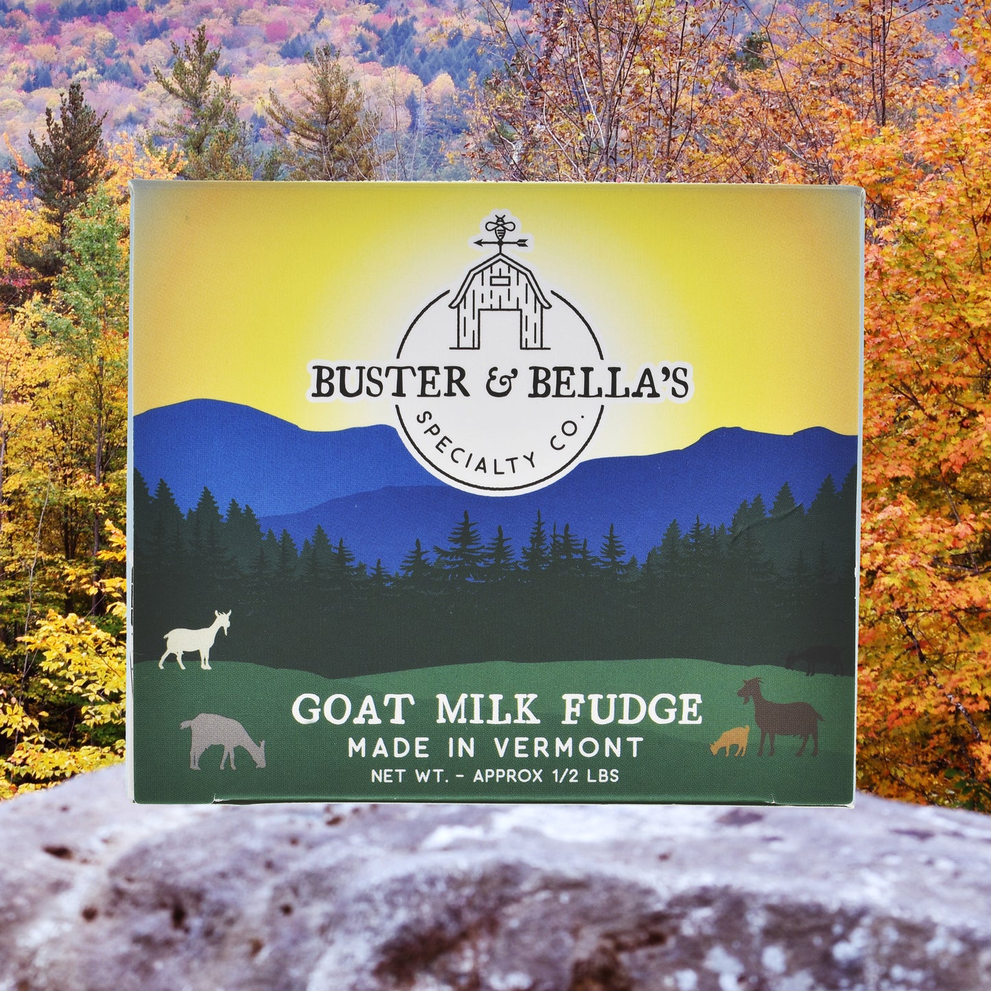 Goat Milk Fudge Packaging